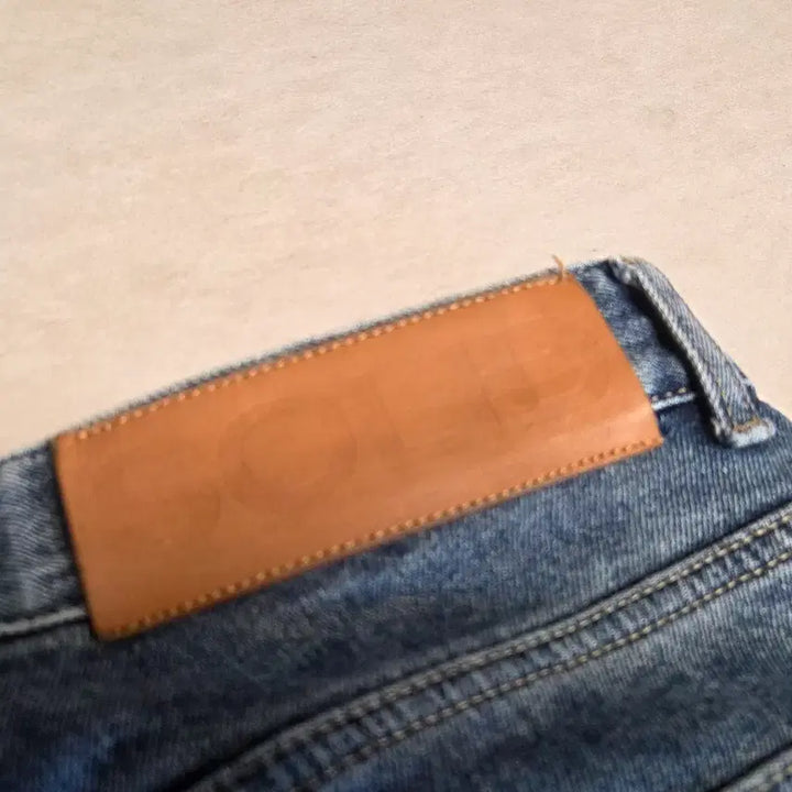 [BUNJANG] Solid Homme Straight Crop Denim Pants / 솔리드 옴므 중청  스트레이트 크롭 데님 팬츠