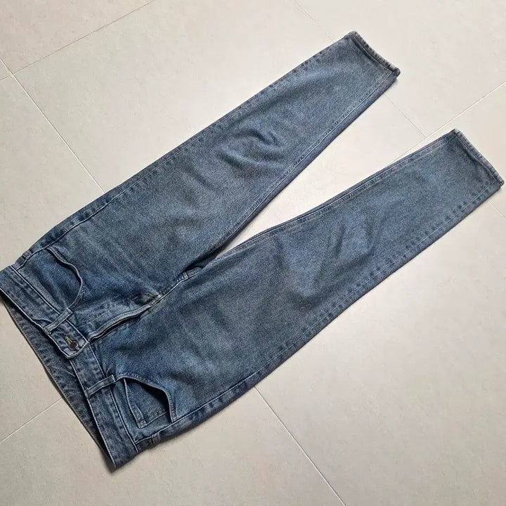 [BUNJANG] Solid Homme Straight Crop Denim Pants / 솔리드 옴므 중청  스트레이트 크롭 데님 팬츠