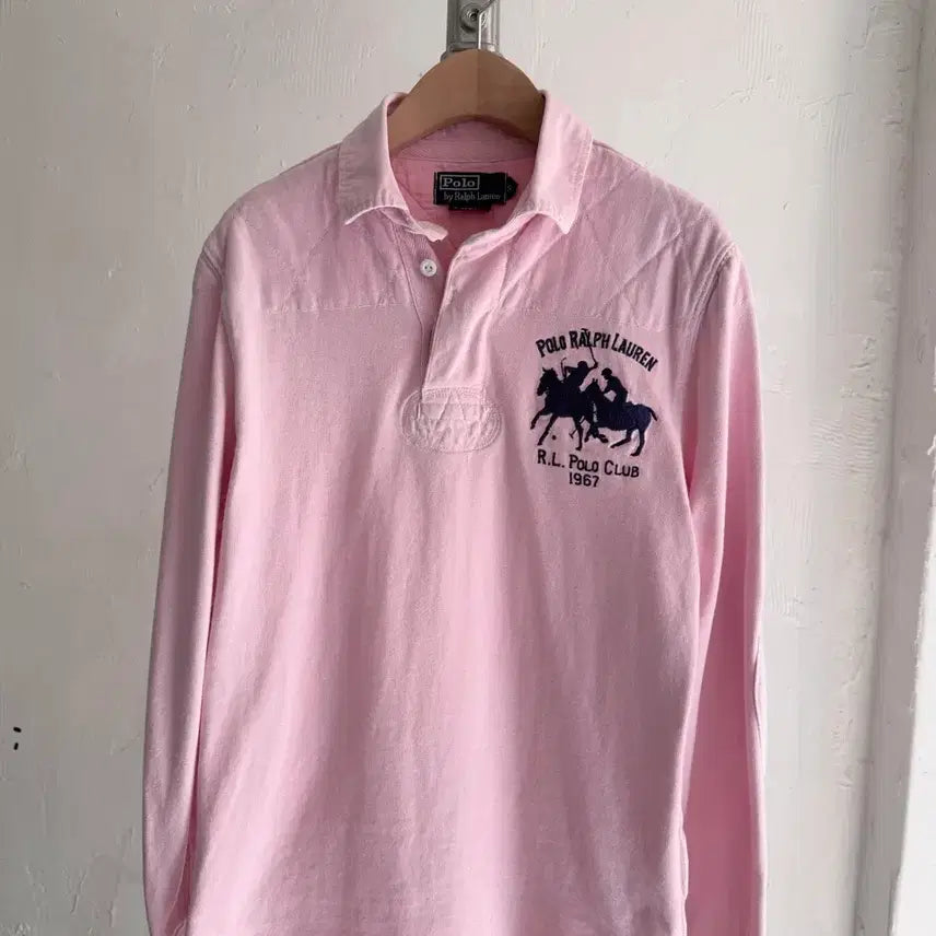 [SOLD OUT] Polo 폴로 랄프로렌 더블플레이어 로고 럭비셔츠