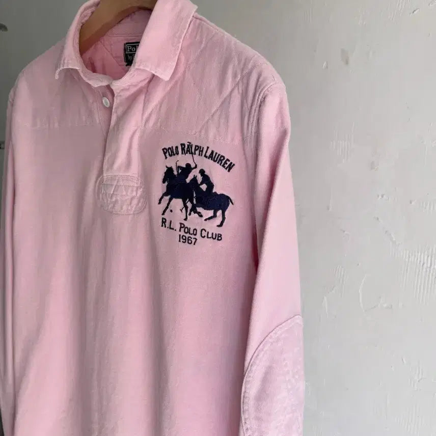 [SOLD OUT] Polo 폴로 랄프로렌 더블플레이어 로고 럭비셔츠