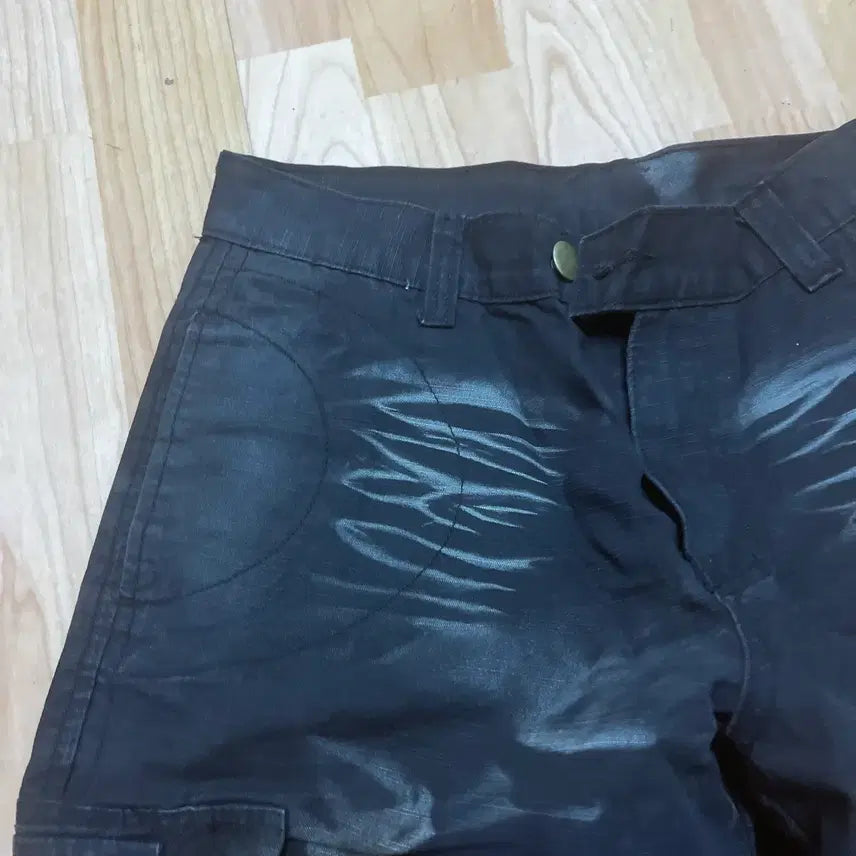 [SOLD OUT] (32) 빈티지 주름 페인팅 오버사이즈 카고팬츠