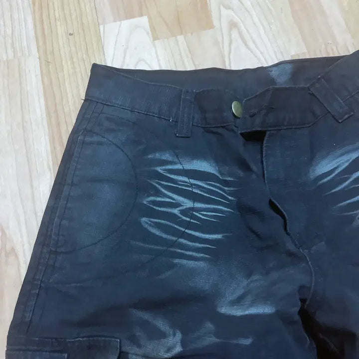 [SOLD OUT] (32) 빈티지 주름 페인팅 오버사이즈 카고팬츠