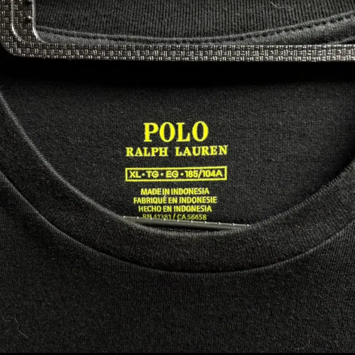 [SOLD OUT] 폴로 랄프로렌 블랙 반팔 티셔츠XL