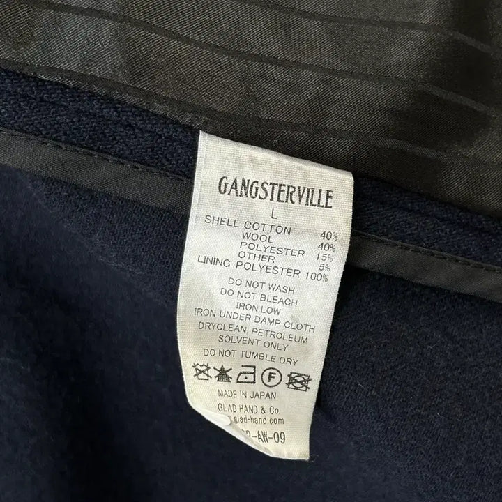 [BUNJANG] GANGSTERVILLE Club Jacket / (L)22AW GANGSTERVILLE 갱스터빌 300 클럽자켓
