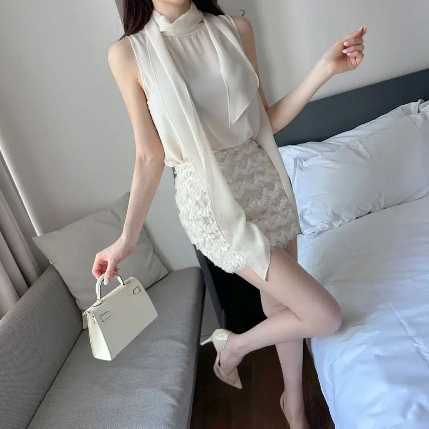 [SOLD OUT] 수입의류 스팽글 미니 스커트 치마 s