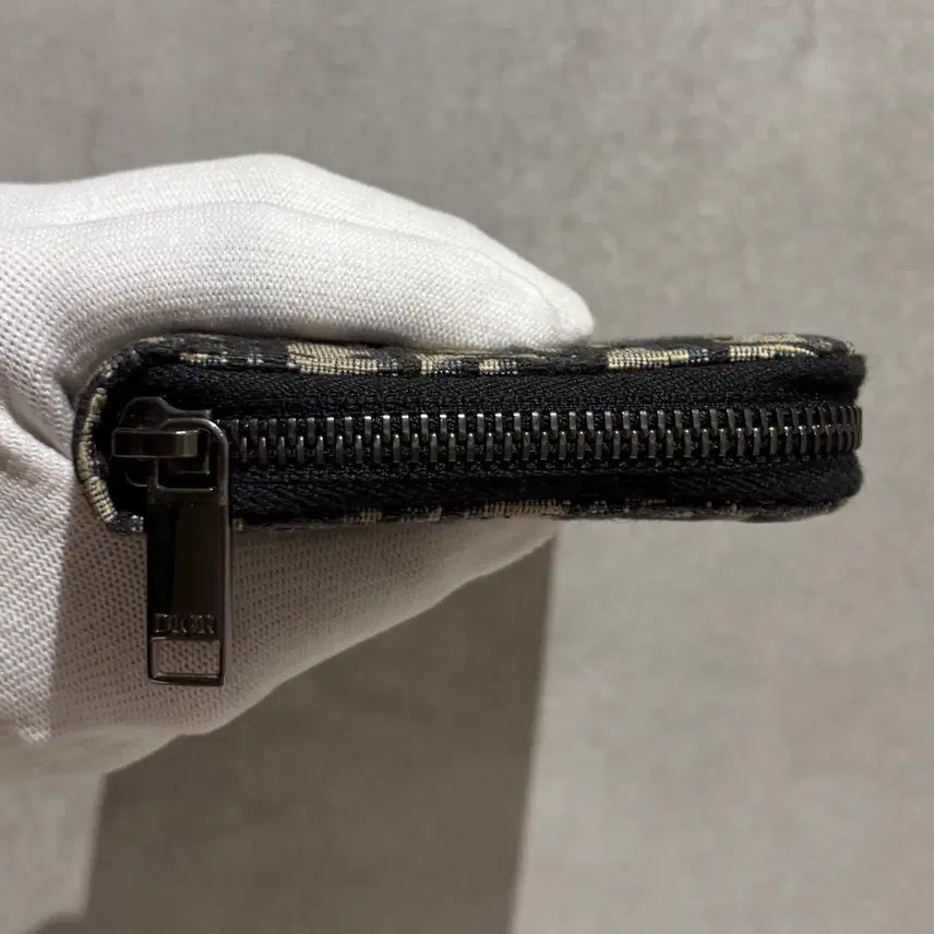 [BUNJANG] Dior New Zip Around Long Wallet / [정품/OS] 디올 신형 지퍼돌이 장지갑