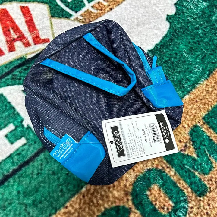[BUNJANG] Old Stationery Rainy Boy Miniature Bag Mini Pouch / 고전문구 우비소년 가방 모양 미니 파우치 미니어쳐