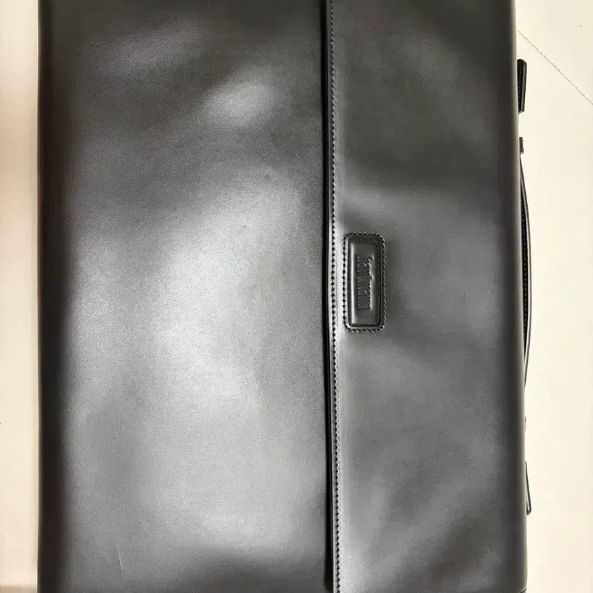 [BUNJANG] Hartmann Black Leather Briefcase / 하트만 블랙 서류 가방 새상품