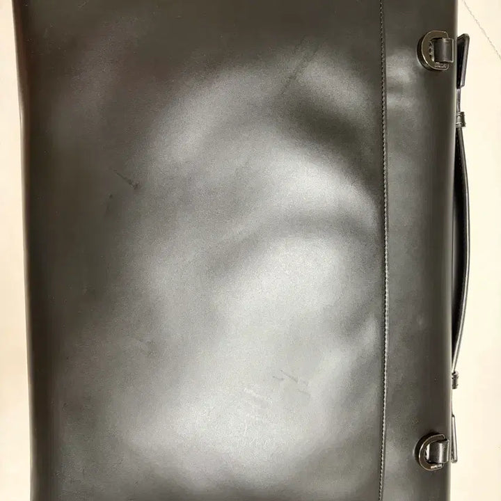 [BUNJANG] Hartmann Black Leather Briefcase / 하트만 블랙 서류 가방 새상품