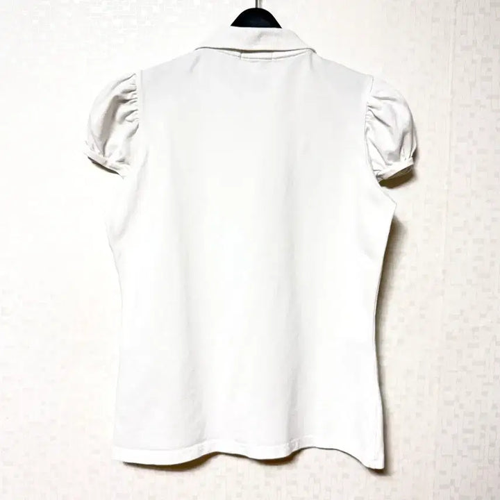 [SOLD OUT] [M,95]버버리 브릿 여성 카라티 반팔티 화이트