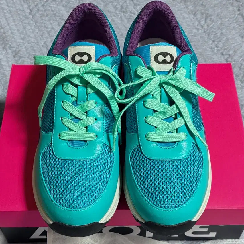 [BUNJANG] Arome Splatoon Cyan Sneakers XL Collaboration / 스플래툰 아로메 시안 스니커즈 XL 조조타운 콜라보