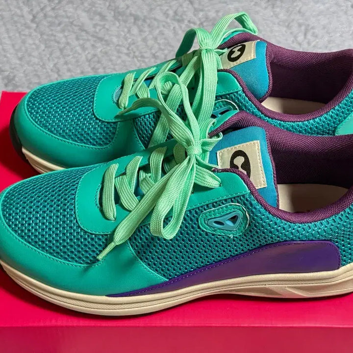 [BUNJANG] Arome Splatoon Cyan Sneakers XL Collaboration / 스플래툰 아로메 시안 스니커즈 XL 조조타운 콜라보