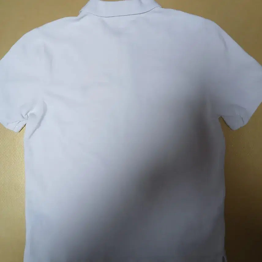 [BUNJANG] Ami Small Heart Collar T-Shirt (White) M / 아미 스몰하트 카라넥 반팔티 M