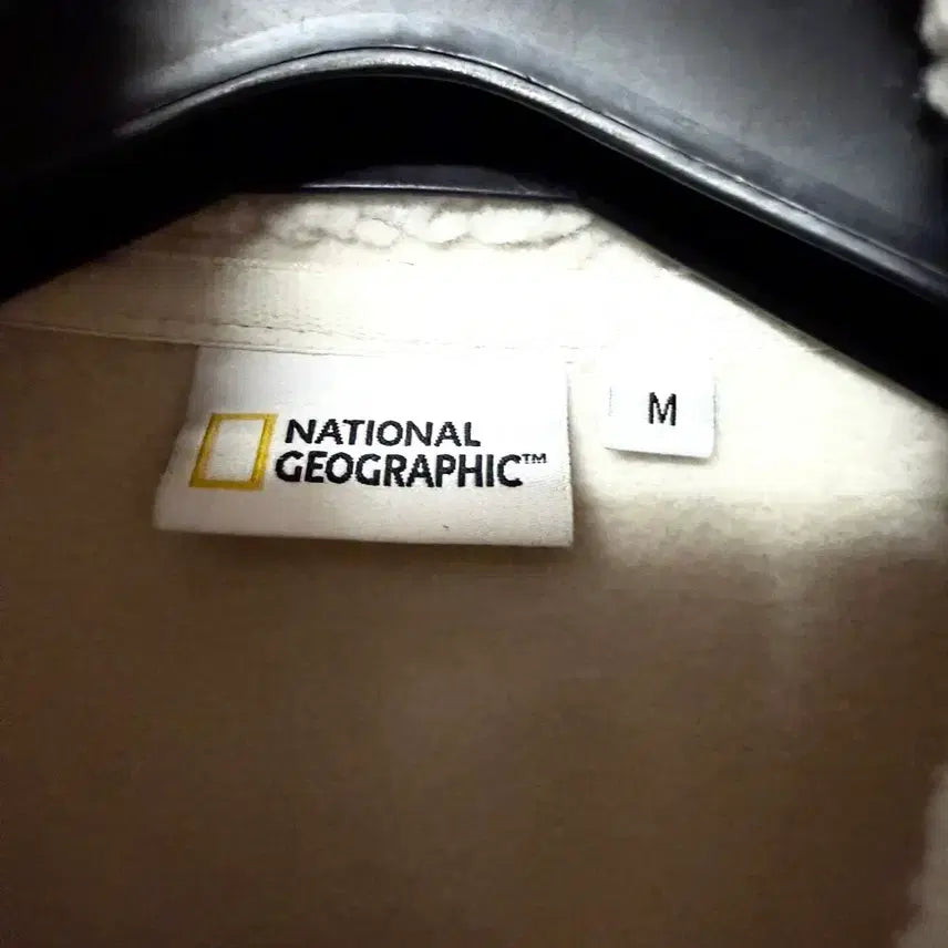 [BUNJANG] National Geographic Wappen Fleece Zip-Up Jacket / [M,95]내셔널지오그래픽 와펜 후리스 플리스 집업 자켓