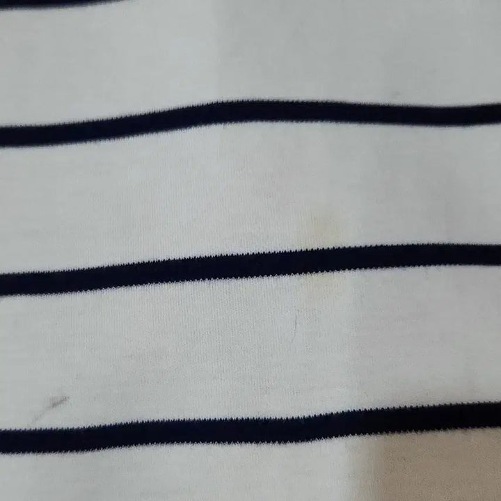 [BUNJANG] Ralph Lauren Custom Slim Fit Striped T-shirt / [POLO] 여성 랄프로렌 커스텀 슬리핏 스트라이프 반팔티 M