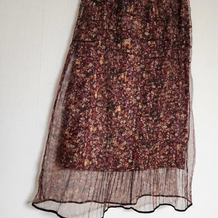 [BUNJANG] DeWL Chiffon Long Skirt / DeWL듀엘2020쉬폰 샤 롱스커트55
