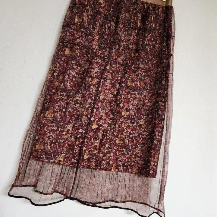 [BUNJANG] DeWL Chiffon Long Skirt / DeWL듀엘2020쉬폰 샤 롱스커트55