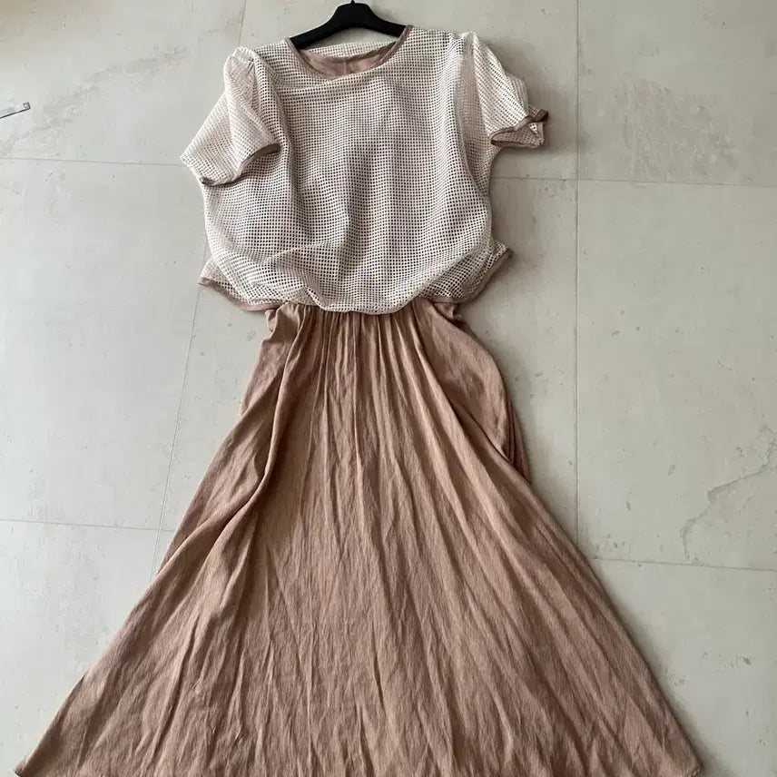 [SOLD OUT] 프리 55-66 여성스런 롱롱 여신 원피스