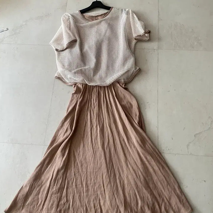 [SOLD OUT] 프리 55-66 여성스런 롱롱 여신 원피스