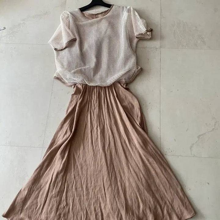 [SOLD OUT] 프리 55-66 여성스런 롱롱 여신 원피스