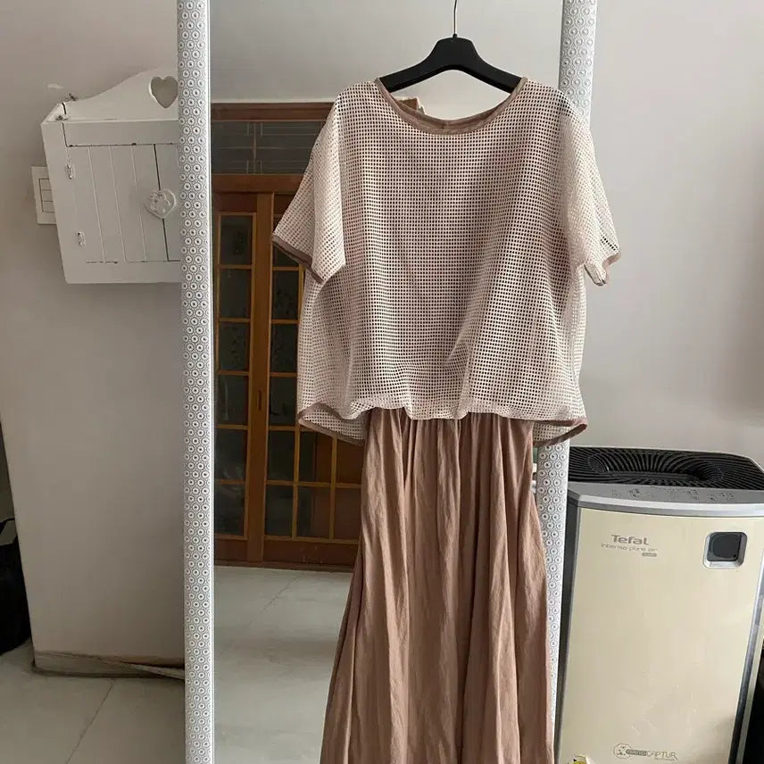 [SOLD OUT] 프리 55-66 여성스런 롱롱 여신 원피스