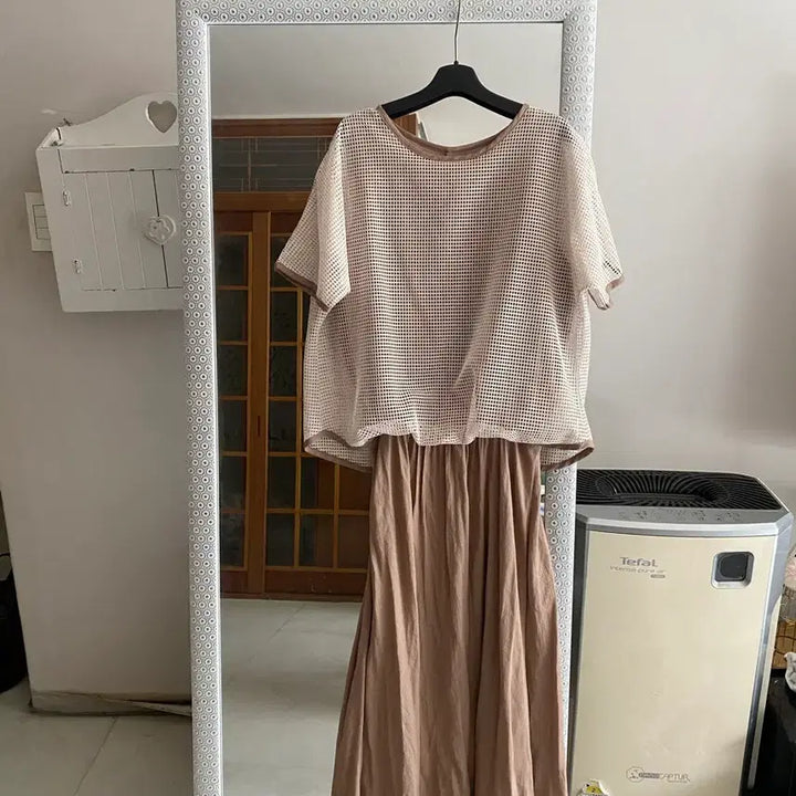 [SOLD OUT] 프리 55-66 여성스런 롱롱 여신 원피스