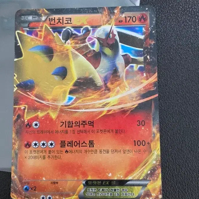 [SOLD OUT] 포켓몬 카드 번치코 EX XY 프로모