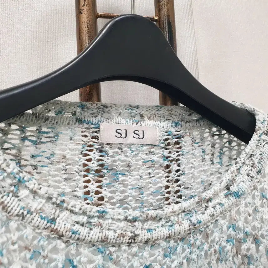 [SOLD OUT] (JJ30007)SJSJ 반팔 짜임 니트 F