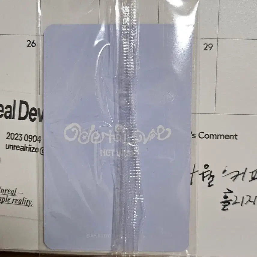 [BUNJANG] 엔시티위시 오드투러브 사쿠야 케타포 미공포 포카 / 엔시티위시 오드투러브 사쿠야 케타포 미공포 포카