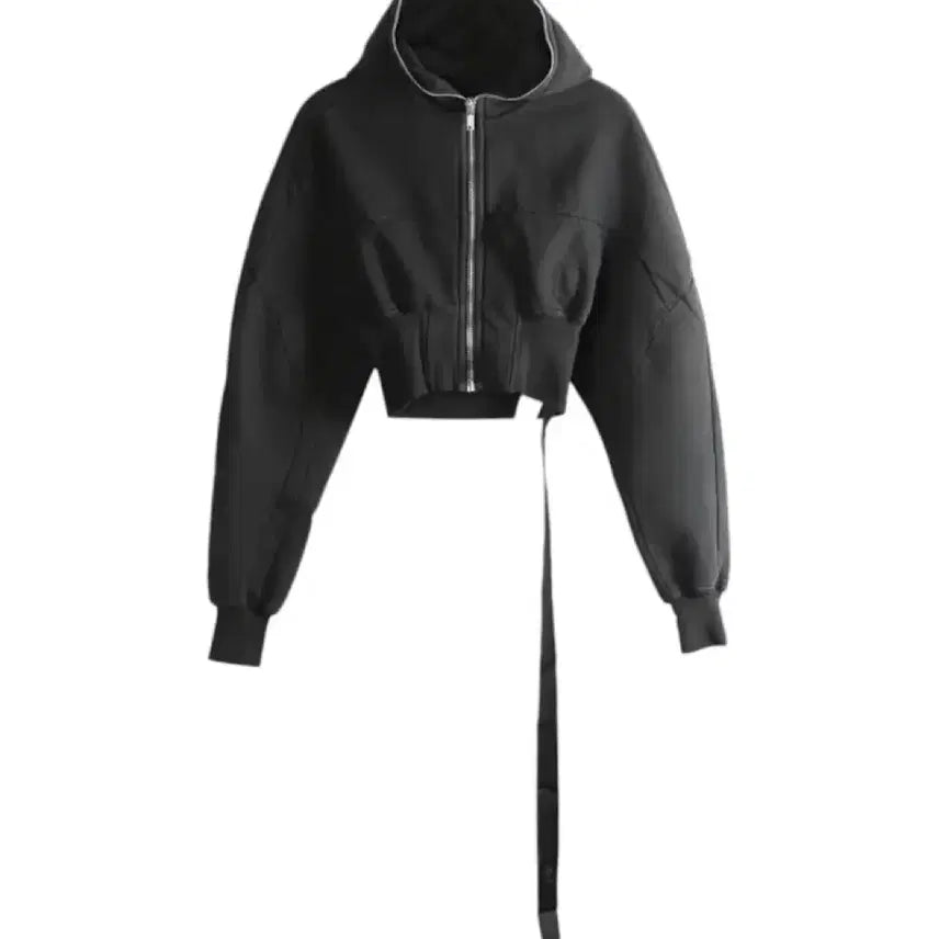 [BUNJANG] Rick Owens Cropped Hoodie / 릭오웬스 크롭 후드집업