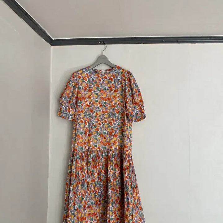 [BUNJANG] Floral Print Long Dress / 55-66 새제품 바스락 여성스런 롱 원피스 넘 예뽀요