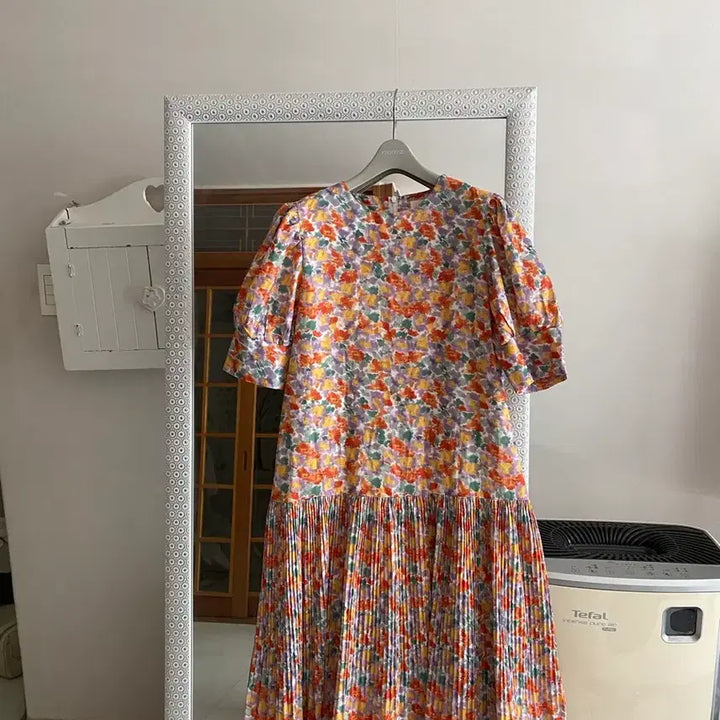 [BUNJANG] Floral Print Long Dress / 55-66 새제품 바스락 여성스런 롱 원피스 넘 예뽀요