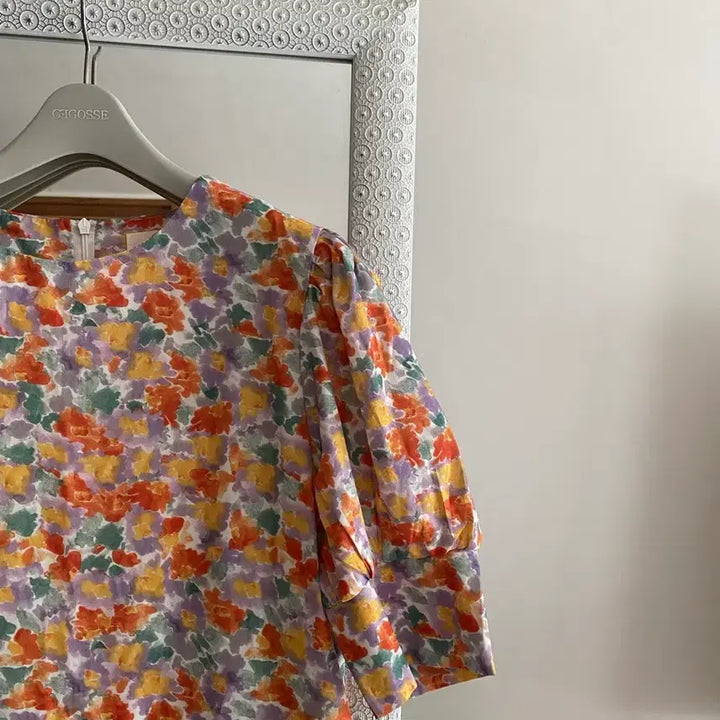 [BUNJANG] Floral Print Long Dress / 55-66 새제품 바스락 여성스런 롱 원피스 넘 예뽀요