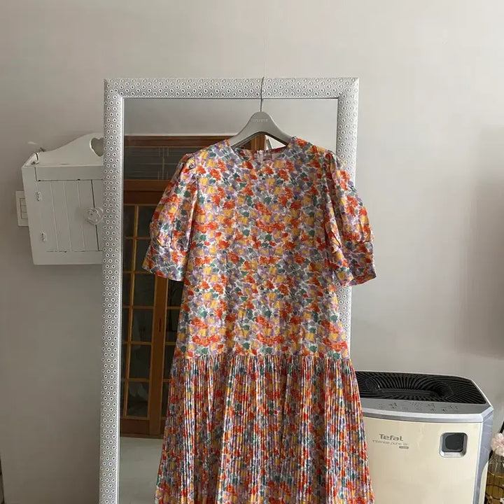 [BUNJANG] Floral Print Long Dress / 55-66 새제품 바스락 여성스런 롱 원피스 넘 예뽀요