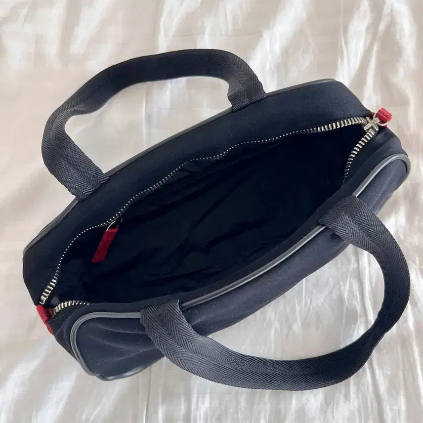 [BUNJANG] Prada Sport Black Nylon Boston Shoulder Bag / 프라다 스포츠 블랙 나일론 보스톤 숄더백