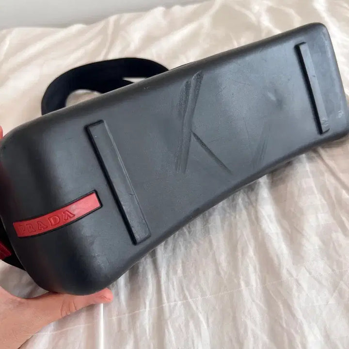 [BUNJANG] Prada Sport Black Nylon Boston Shoulder Bag / 프라다 스포츠 블랙 나일론 보스톤 숄더백