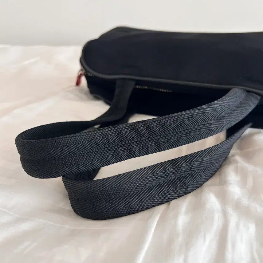 [BUNJANG] Prada Sport Black Nylon Boston Shoulder Bag / 프라다 스포츠 블랙 나일론 보스톤 숄더백