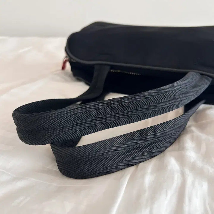 [BUNJANG] Prada Sport Black Nylon Boston Shoulder Bag / 프라다 스포츠 블랙 나일론 보스톤 숄더백