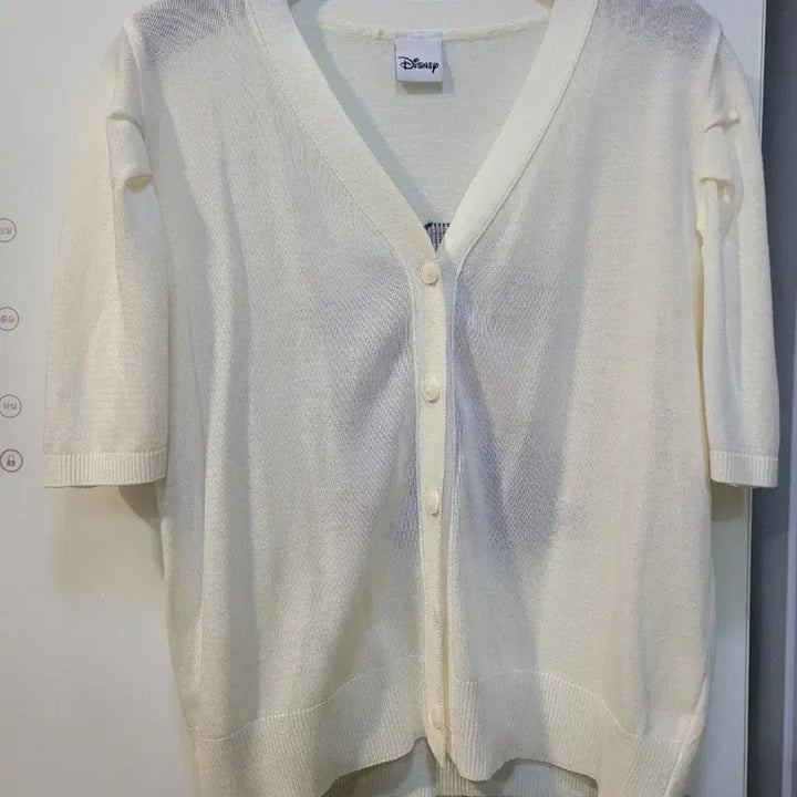 [BUNJANG] Disney Mickey Mouse Knit Cardigan / 디즈니 반팔 니트 가디건