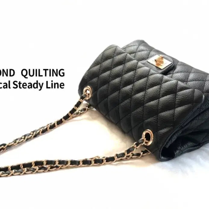 [BUNJANG] Metier Hart Quilted Chain Bag / Metier Hart 퀼팅 체인백 (블랙/아이보리)새상품