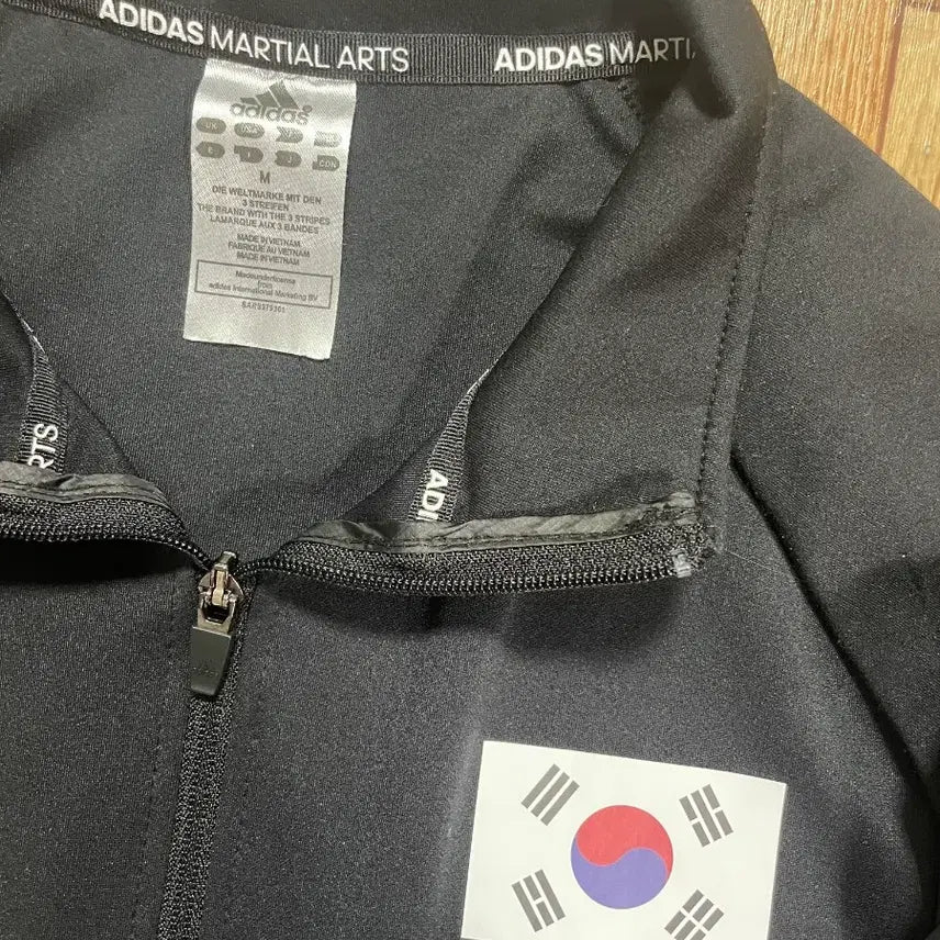 [BUNJANG] Adidas Korea National Team Taegukgi Track Top Jacket / 아디다스 국대 코리아 태극기 트랙탑 져지 블랙 자켓 집업