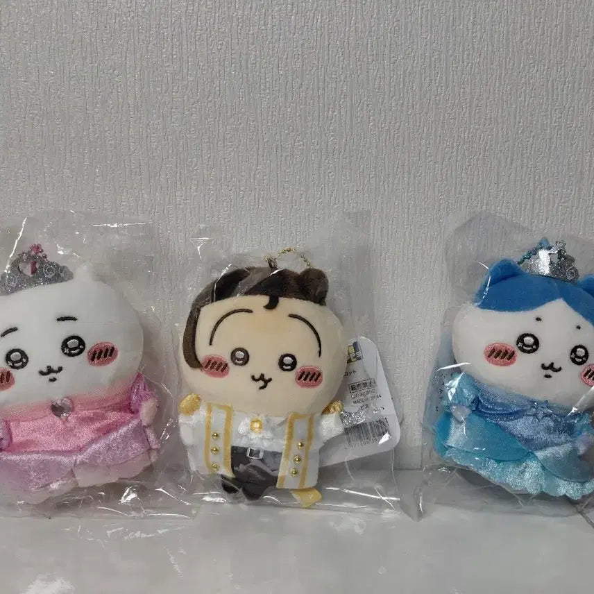 [SOLD OUT] 치이카와 푸와파 마스코트 세트 왕자 공주