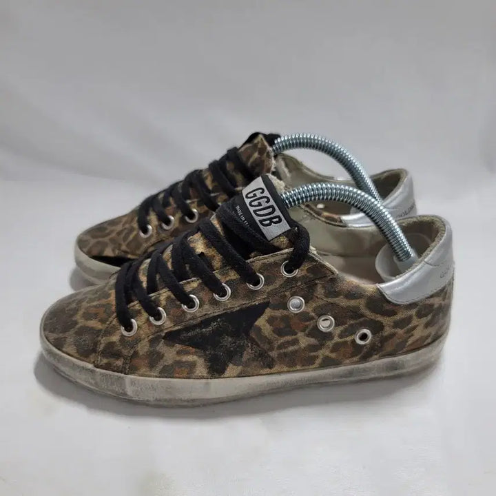 [BUNJANG] Golden Goose Leopard Print Sneakers (Women&