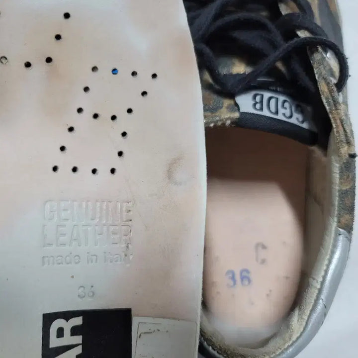 [BUNJANG] Golden Goose Leopard Print Sneakers (Women&