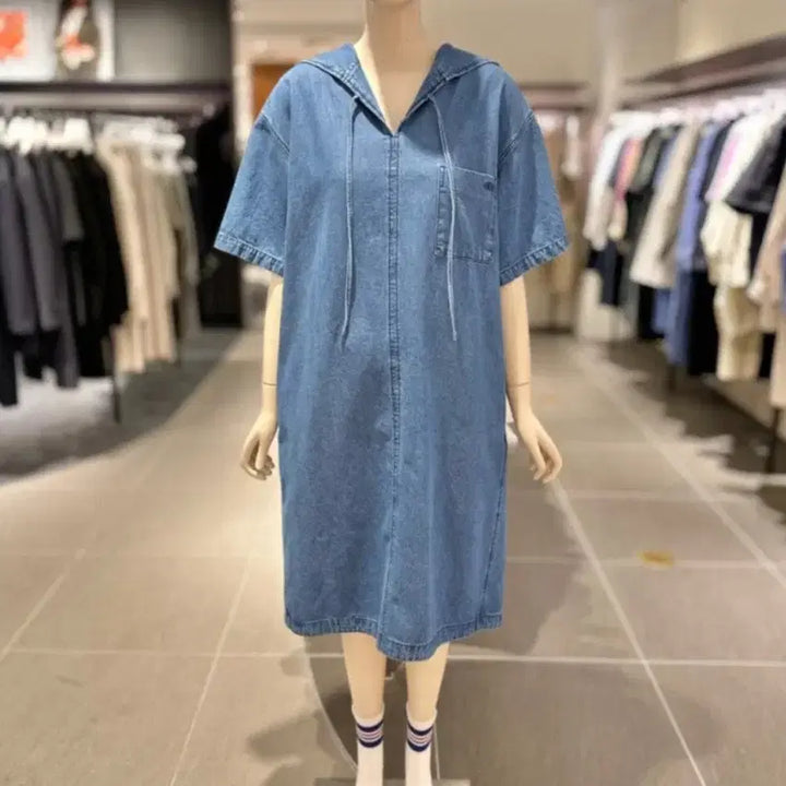 [SOLD OUT] 톰보이 데님 원피스