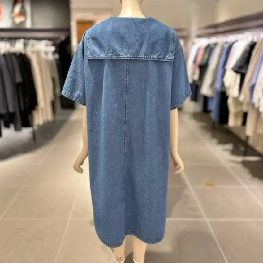 [SOLD OUT] 톰보이 데님 원피스