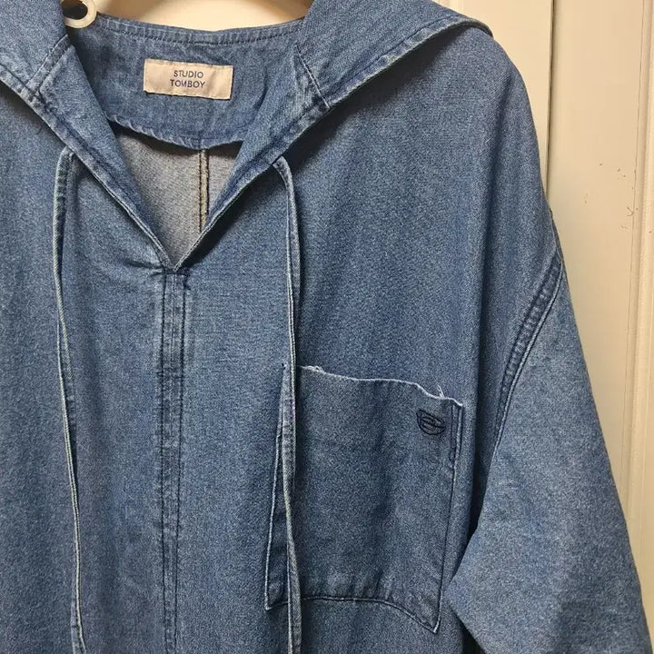[SOLD OUT] 톰보이 데님 원피스