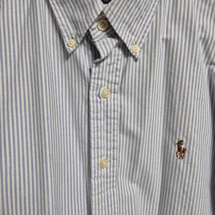 [BUNJANG] Ralph Lauren Custom Fit Striped Shirt / 랄프로렌 커스텀핏 스트라이프 셔츠 S/P 정품
