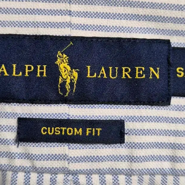 [BUNJANG] Ralph Lauren Custom Fit Striped Shirt / 랄프로렌 커스텀핏 스트라이프 셔츠 S/P 정품
