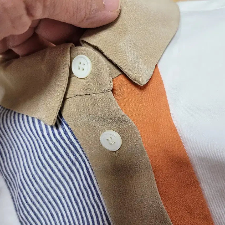 [BUNJANG] SYSTEM Striped Shirt / 시스템(SYSTEM) 스트라이프 셔츠 55